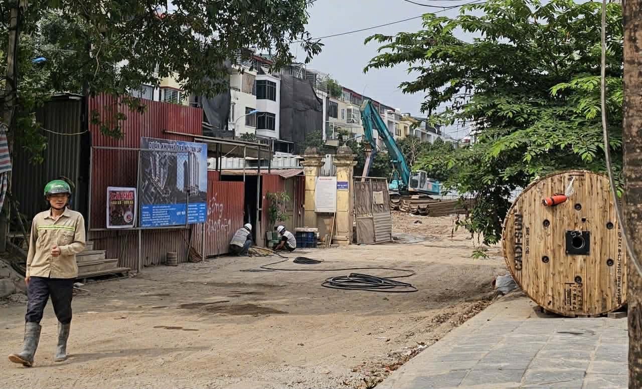 Dự kiến tháng 5 tiếp nhận hồ sơ nhưng dự án Khu nhà ở xã hội Tân Lập vẫn chưa hoàn thiện phần móng- Ảnh 1.