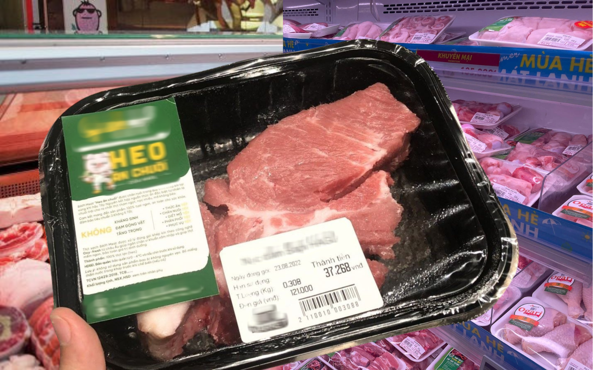 Thịt heo đóng khay trong siêu thị: Nhân viên nói thẳng "khay nào nên tránh" - Ảnh 1.