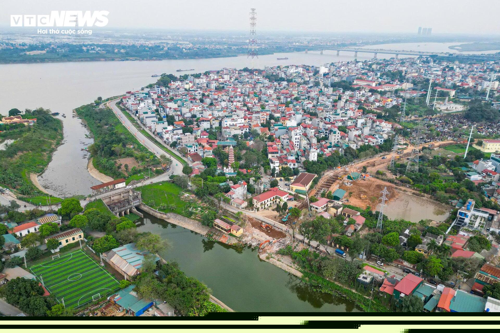 Cận cảnh dự án hơn 920 tỷ đồng chống ngập cho loạt khu đô thị phía Bắc Hà Nội- Ảnh 14.