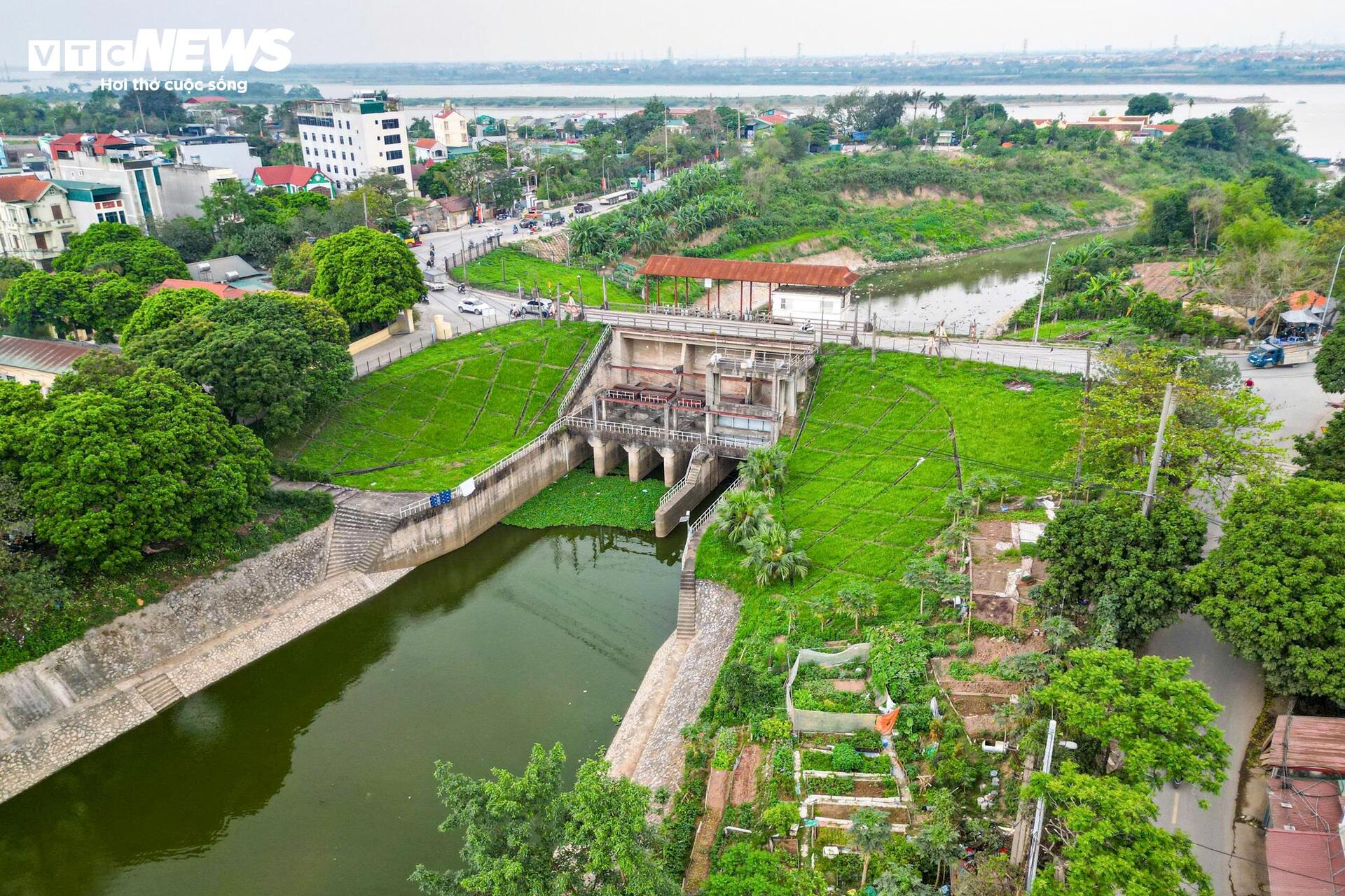 Cận cảnh dự án hơn 920 tỷ đồng chống ngập cho loạt khu đô thị phía Bắc Hà Nội- Ảnh 1.