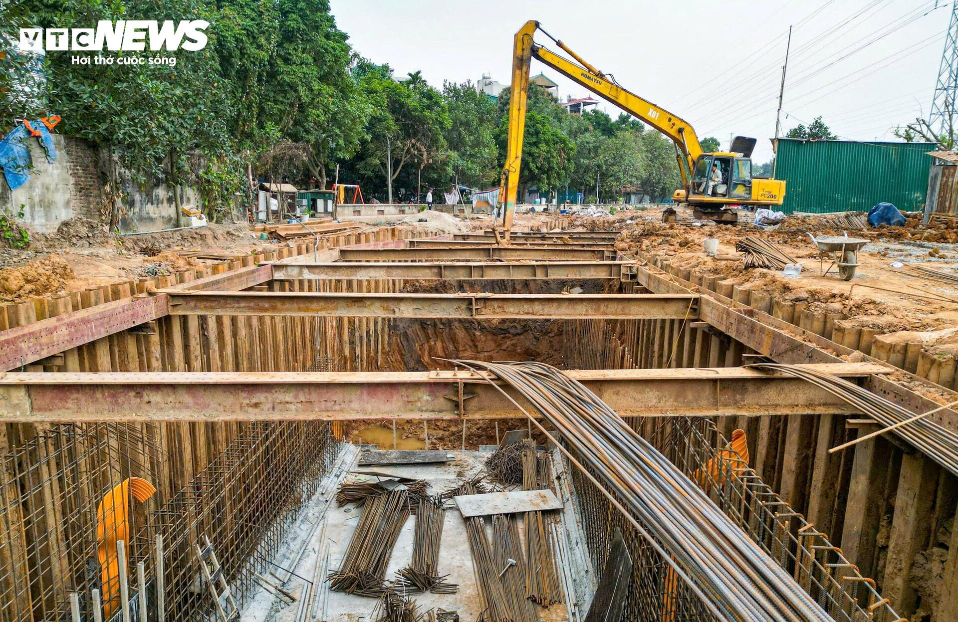 Cận cảnh dự án hơn 920 tỷ đồng chống ngập cho loạt khu đô thị phía Bắc Hà Nội- Ảnh 5.