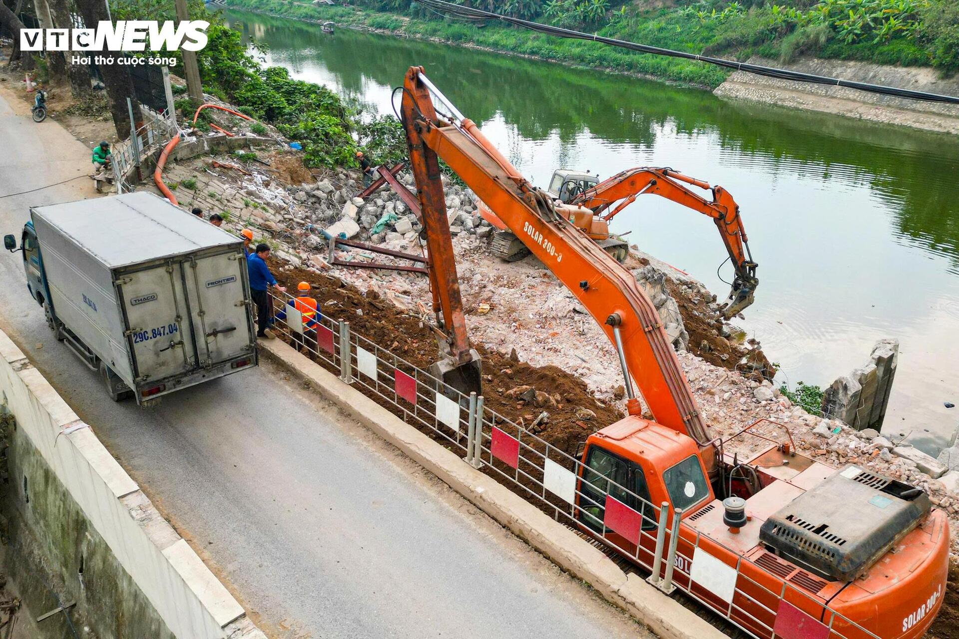 Cận cảnh dự án hơn 920 tỷ đồng chống ngập cho loạt khu đô thị phía Bắc Hà Nội- Ảnh 7.
