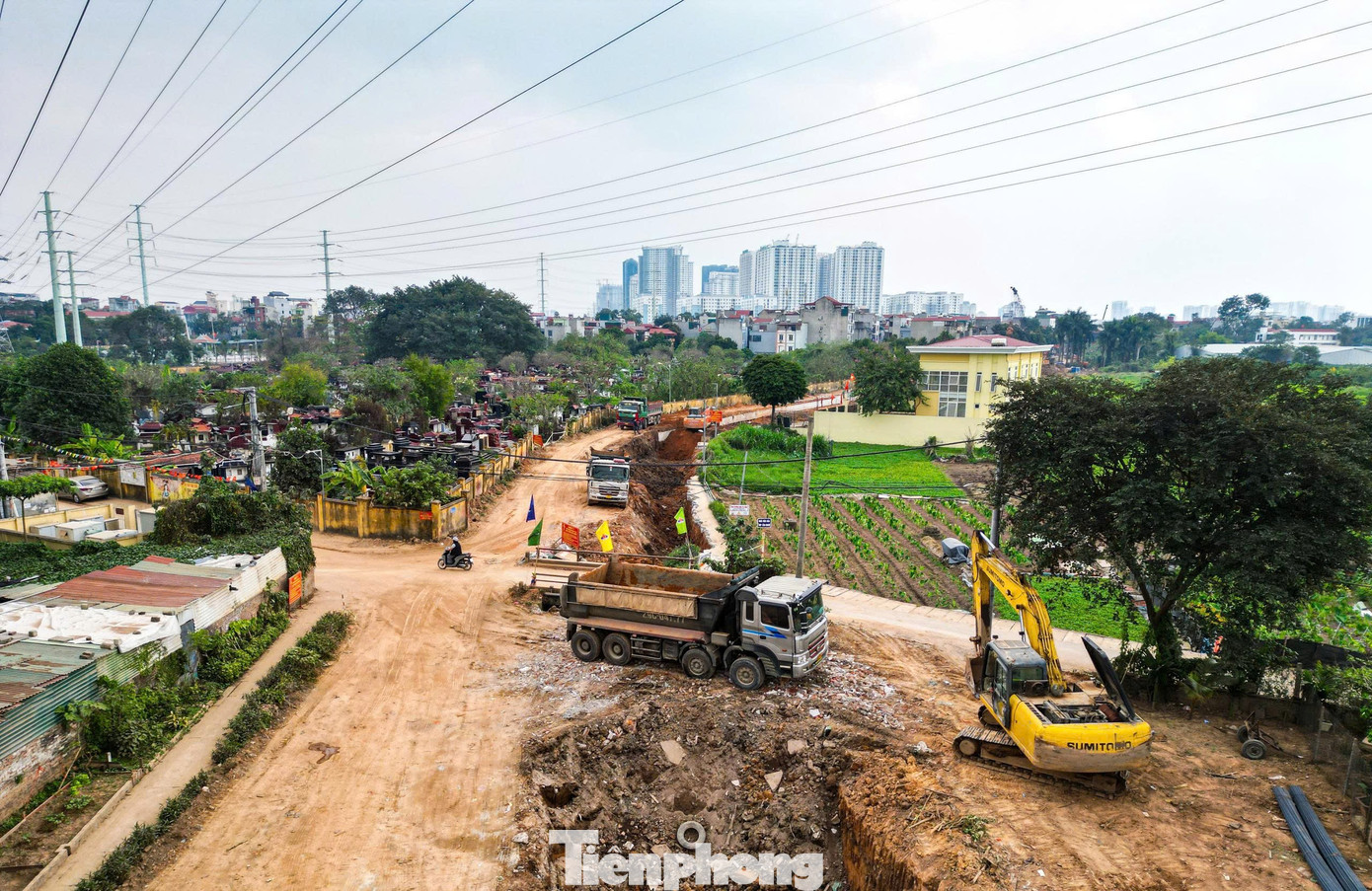 Toàn cảnh đại công trường 920 tỷ giải cứu ngập úng phía Tây Bắc Thủ đô - Ảnh 4.