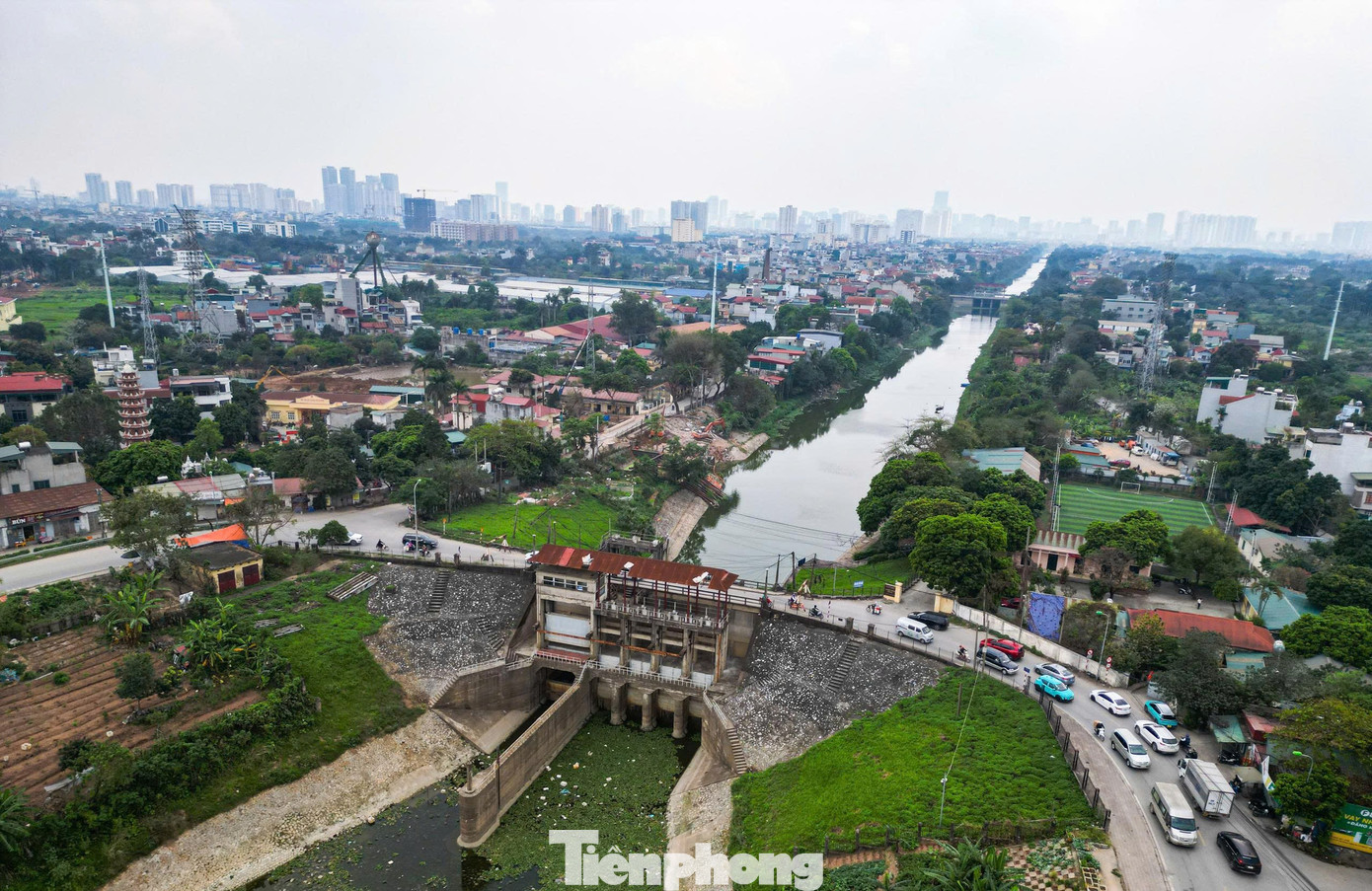 Toàn cảnh đại công trường 920 tỷ giải cứu ngập úng phía Tây Bắc Thủ đô - Ảnh 12.