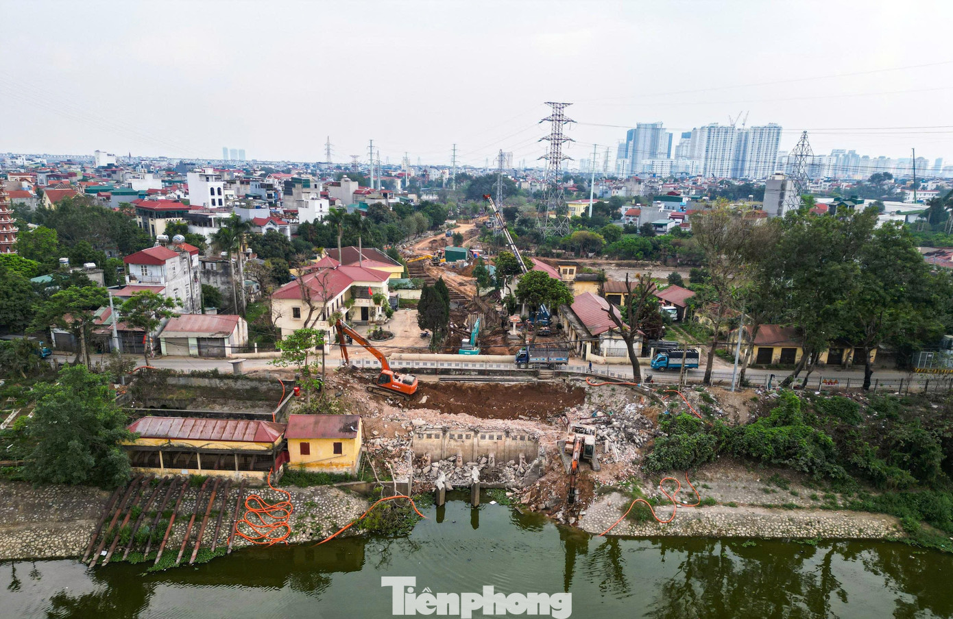 Toàn cảnh đại công trường 920 tỷ giải cứu ngập úng phía Tây Bắc Thủ đô - Ảnh 10.