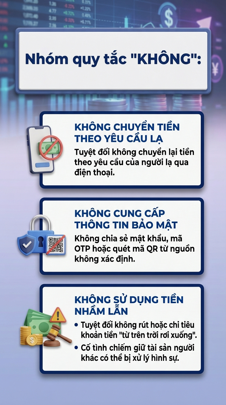 Ai có tài khoản ngân hàng chú ý: Gọi điện ngay cho hotline nếu được chuyển khoản loại tiền này- Ảnh 1.