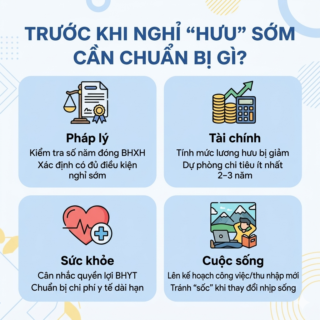 Cập nhật mới nhất: Người trên 40 tuổi muốn "nghỉ hưu sớm" sẽ nhận được gì? Có được hưởng lương hưu không? - Ảnh 4.