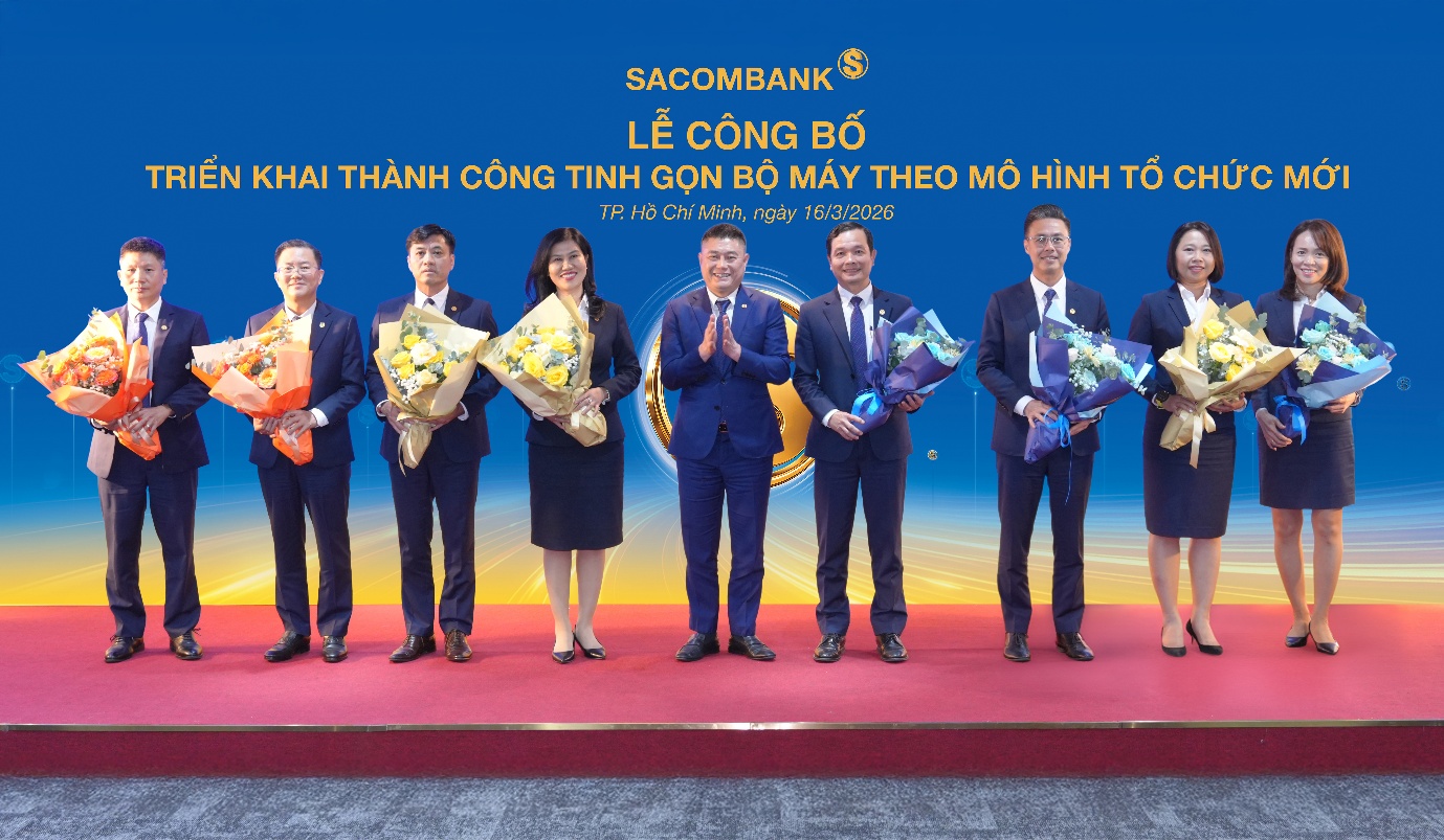 Sacombank vận hành thành công theo mô hình mới - Ảnh 1.
