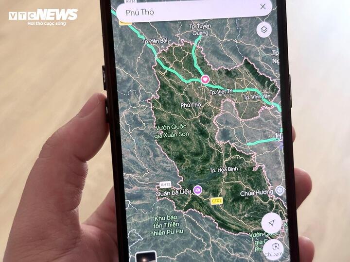 Google Maps cập nhật địa giới hành chính mới của Việt Nam sau 8 tháng sáp nhập- Ảnh 1.