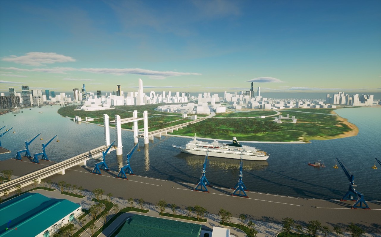 TPHCM thi tuyển kiến trúc cầu Thủ Thiêm 4 - Ảnh 1.