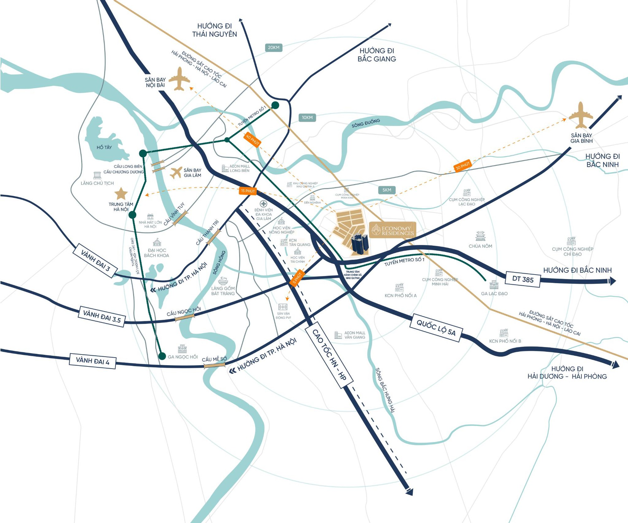 Hạ tầng vành đai mở lối: Economy Residences đón đầu làn sóng di dân lịch sử - Ảnh 1.