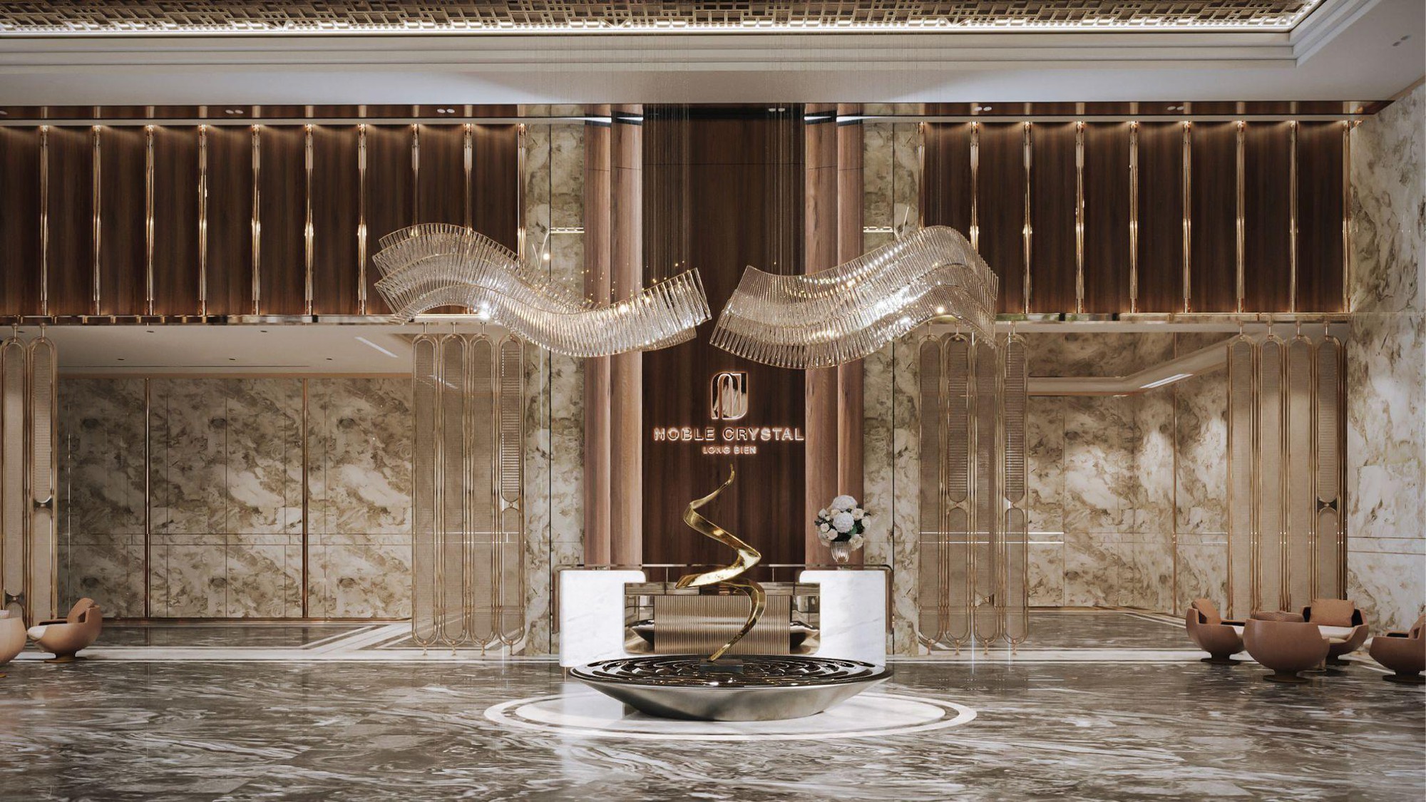 Noble Crystal Long Bien WorldHotels Residences gây ấn tượng với 100% sở hữu bể bơi và sân vườn riêng- Ảnh 3.