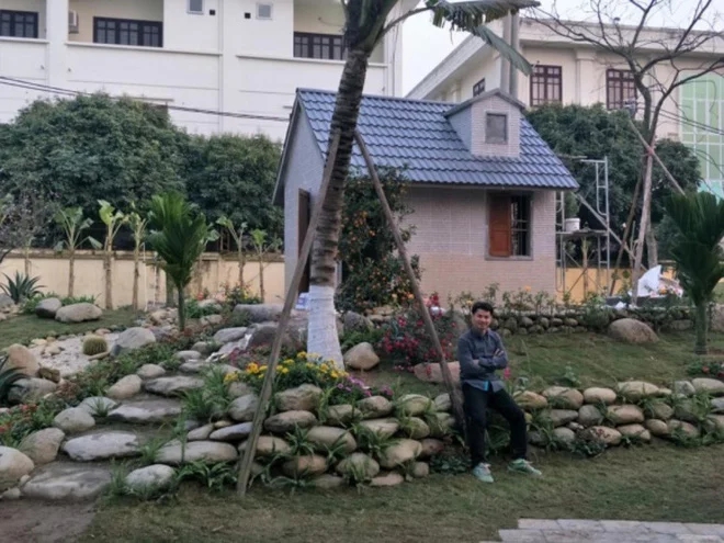 Cơ ngơi của NSND Xuân Bắc: 4 mặt đều là gỗ tự nhiên, rộng ngàn mét vuông chưa đi đã thấy "lạc lối"- Ảnh 9.