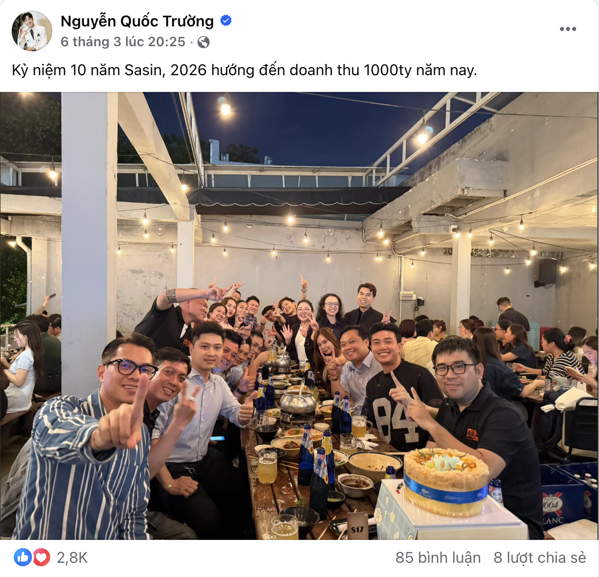 Diễn viên Quốc Trường đang làm gì với thương hiệu mì cay 7 cấp độ mà ôm mộng 1000 tỷ? - Ảnh 1.