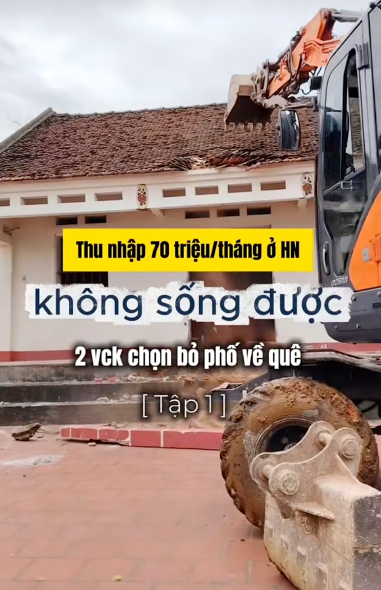 Thu nhập 70 triệu/tháng, gia đình 3 người vẫn rời phố về quê với quan điểm: Xây nhà tiền tỷ ở quê, còn hơn mang nợ 3 tỷ mua chung cư ở Hà Nội- Ảnh 2.