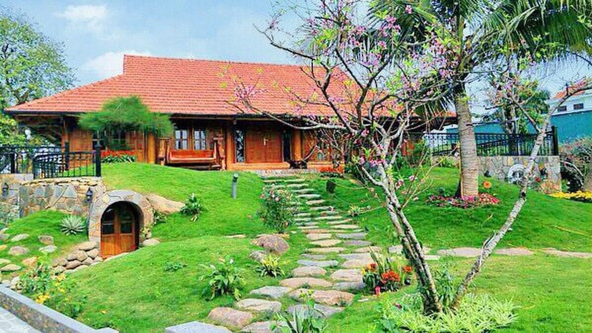 Cơ ngơi của NSND Xuân Bắc: 4 mặt đều là gỗ tự nhiên, rộng ngàn mét vuông chưa đi đã thấy "lạc lối"- Ảnh 3.