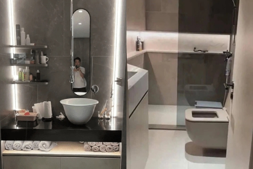 Bên trong căn hộ triệu đô của đạo diễn trăm tỷ: View bao trọn Sài Gòn, nội thất đắt đỏ đến  - Ảnh 6.