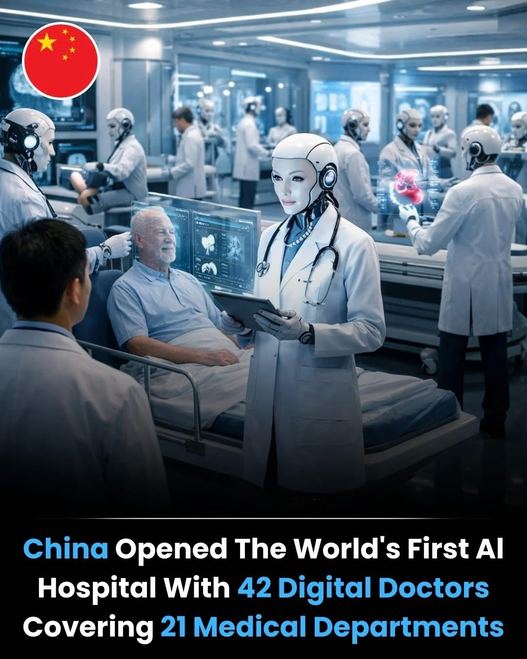 Bệnh viện bác sĩ AI đầu tiên trên thế giới xuất hiện tại Trung Quốc! - Ảnh 1.