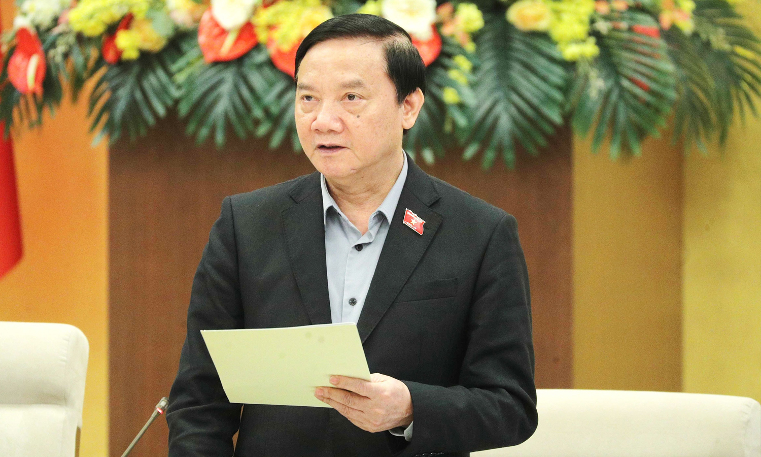 PCT Quốc hội Nguyễn Khắc Định: Nên bỏ thủ tục công chứng khi sang tên trong mua bán xe- Ảnh 1.