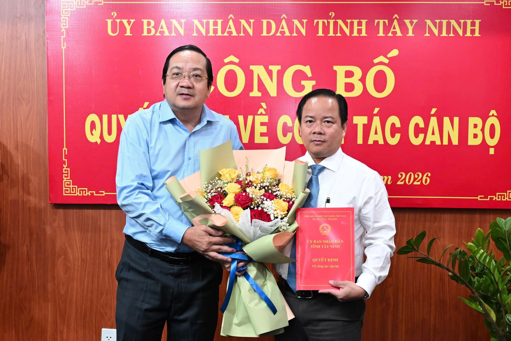 Ông Trương Tấn Sơn được bổ nhiệm Giám đốc Sở Công Thương tỉnh Tây Ninh năm 2026 - Ảnh 3.