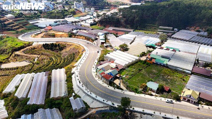 Cận cảnh đường vành đai 870 tỷ đồng, băng qua rừng thông xanh mát của Đà Lạt- Ảnh 4.