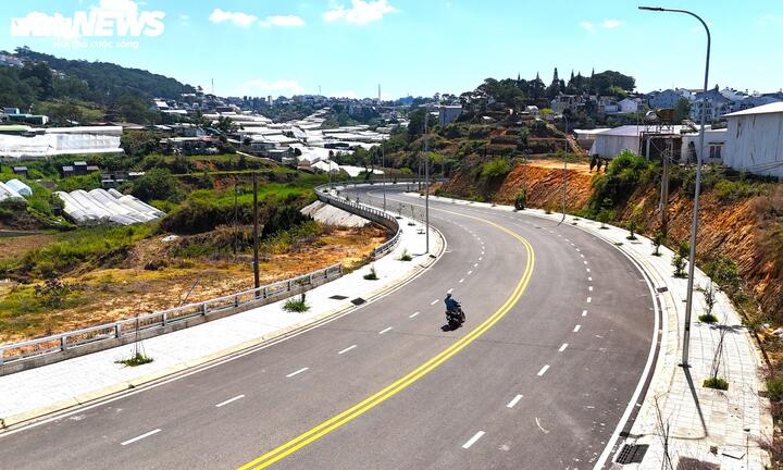 Cận cảnh đường vành đai 870 tỷ đồng, băng qua rừng thông xanh mát của Đà Lạt- Ảnh 7.