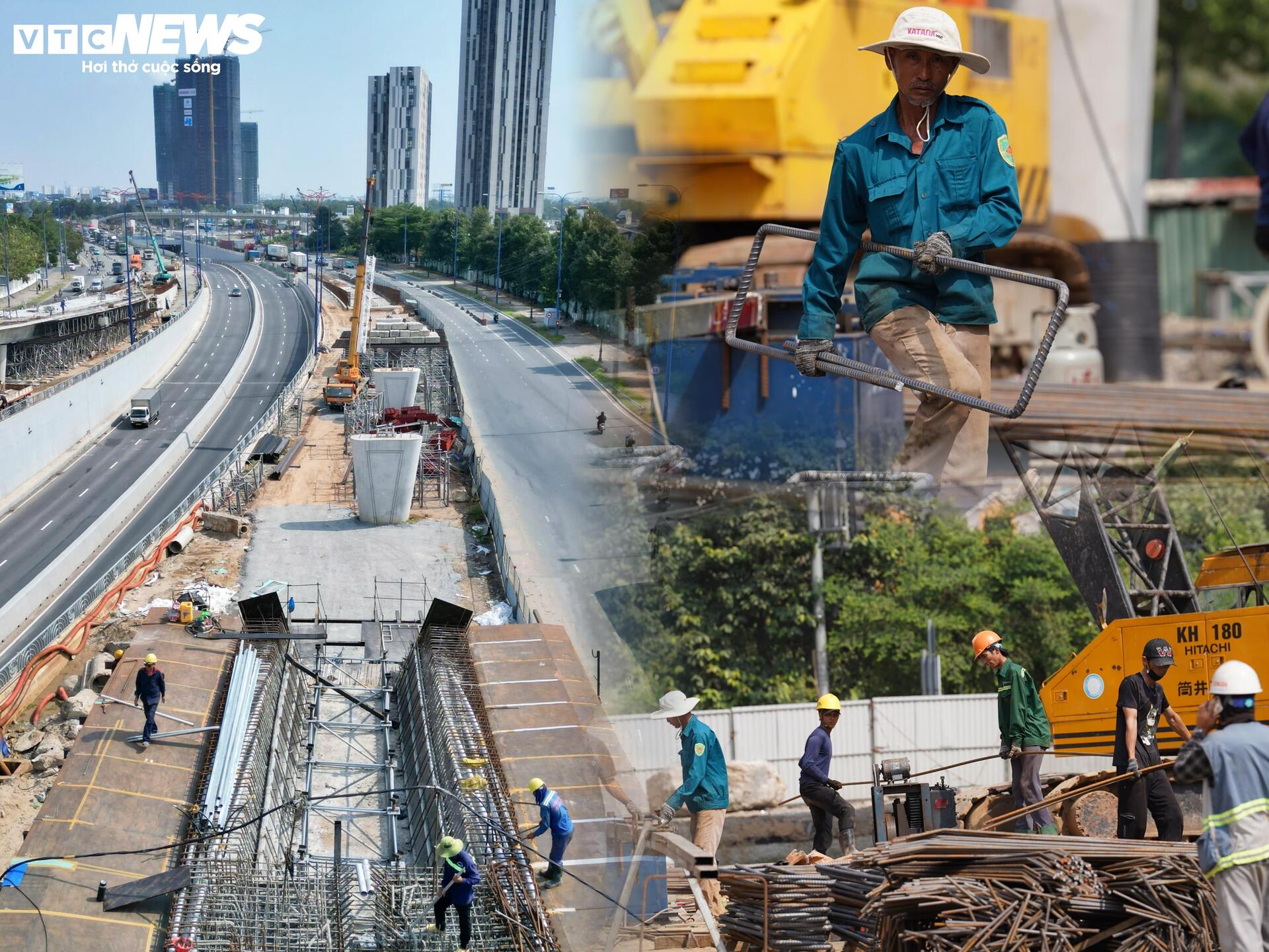 Cận cảnh dự án nút giao hiện đại bậc nhất TP.HCM sau nhiều lần chậm tiến độ- Ảnh 1.