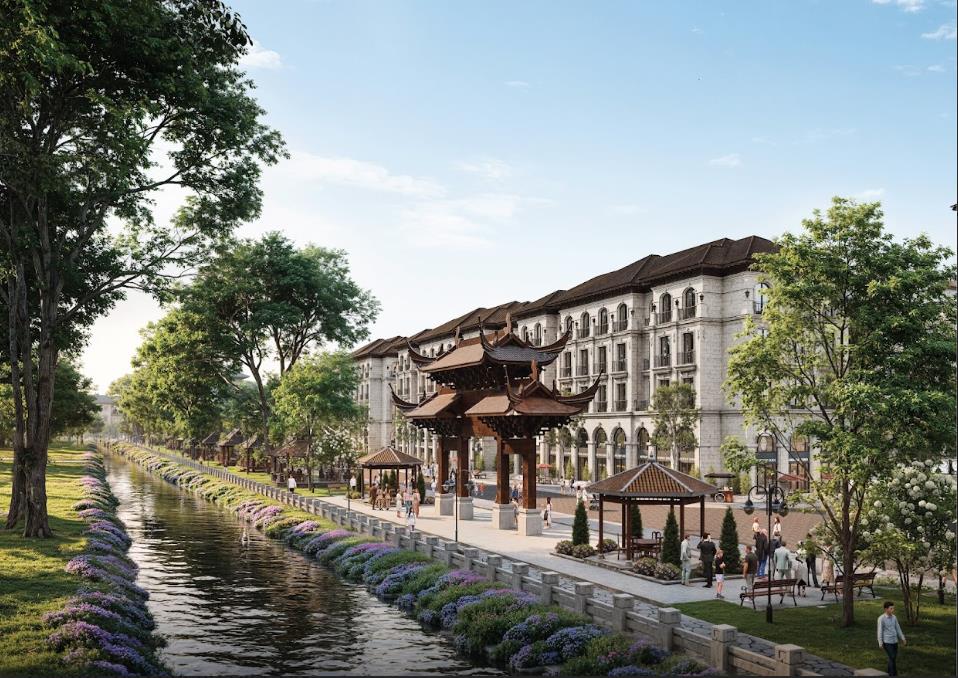 Sunshine Group sắp “trình làng” bộ sưu tập thấp tầng view sông độc bản tại đại đô thị phía Đông Thủ đô - Ảnh 1.