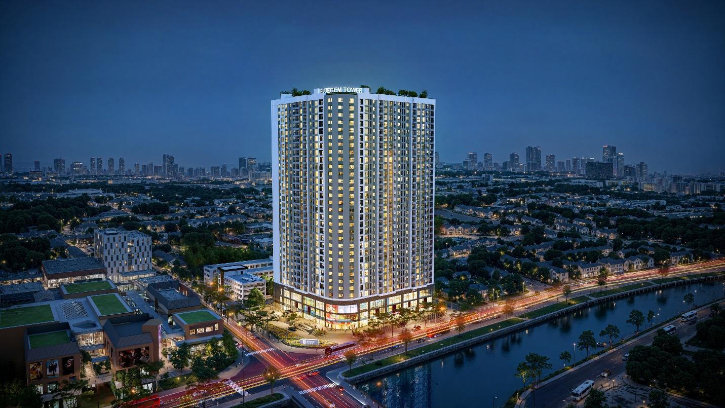 Chung cư BlueGem Tower tốc lực hoàn thiện chuẩn bị bàn giao quý II/2026 - Ảnh 1.