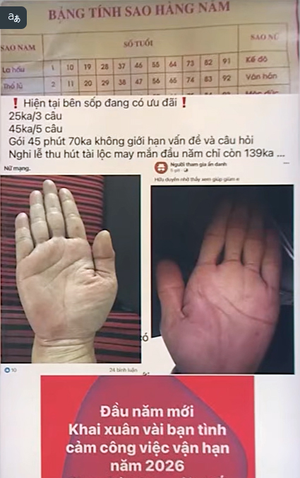 Lừa đảo công nghệ cao "núp bóng" tâm linh đầu năm- Ảnh 2.