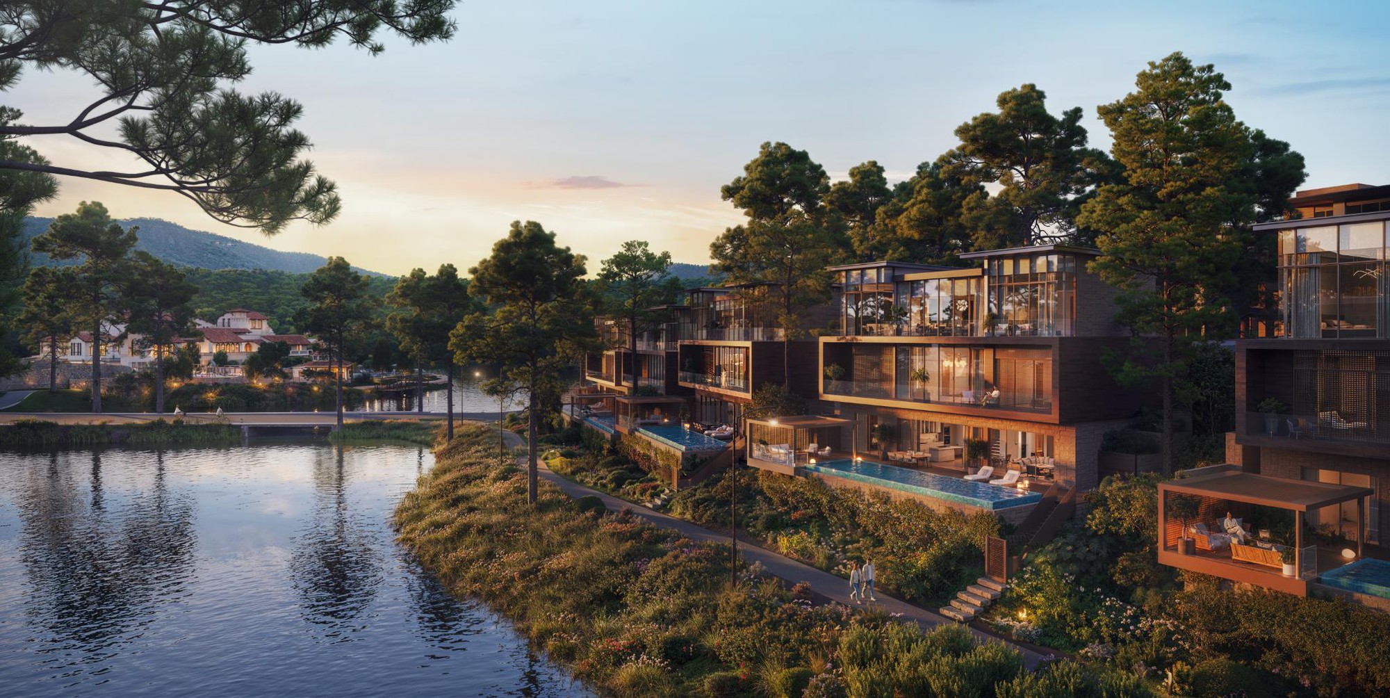 Lakeside Residences: Kiến trúc đương đại kiêu hãnh giữa cảnh quan thung lũng đa tầng - Ảnh 1.