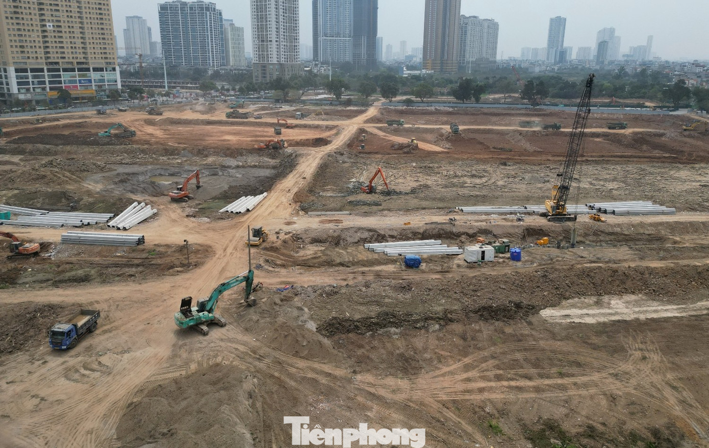 Tận thấy công trình hồ chống ngập rộng 12 ha ở Hà Nội- Ảnh 3.