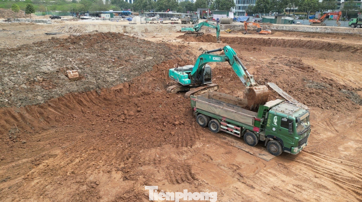 Tận thấy công trình hồ chống ngập rộng 12 ha ở Hà Nội- Ảnh 6.