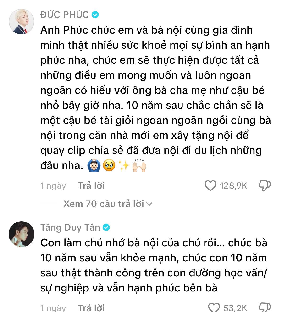 Gia cảnh nam sinh An Giang quay clip với bà nội viral, Đức Phúc, Tăng Duy Tân đồng cảm: SN 2008 chỉ cao 1m35 vì thiếu hụt hooc môn- Ảnh 1.