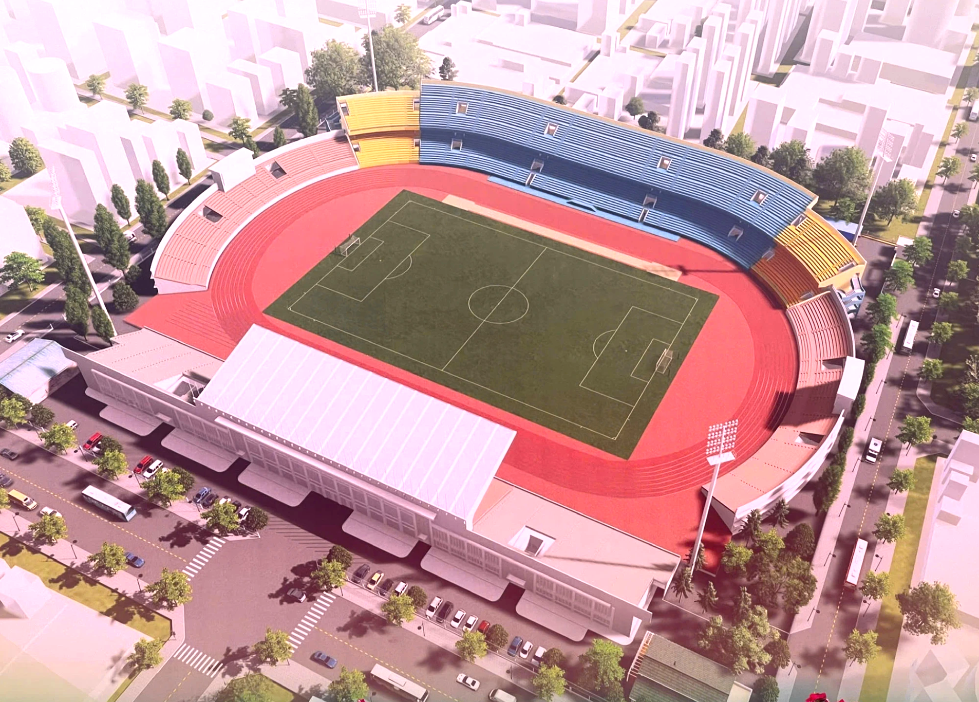 320 tỉ đồng cải tạo, nâng cấp sân vận động Thống Nhất - Ảnh 1.