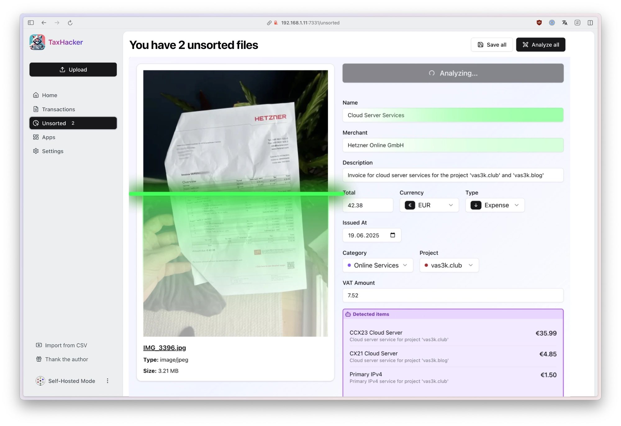 Sợ kế toán sai một li "đi... tù một dặm", lập trình viên tự code ứng dụng AI đọc hóa đơn thay mình- Ảnh 1.