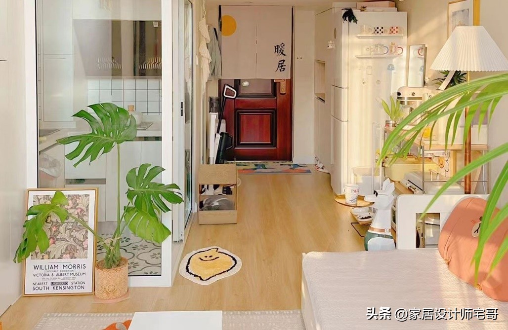 Căn hộ 23m² từ chối bếp mở: Quyết định tưởng lỗi thời nhưng giúp không gian gọn gàng và dễ sống hơn hẳn- Ảnh 2.