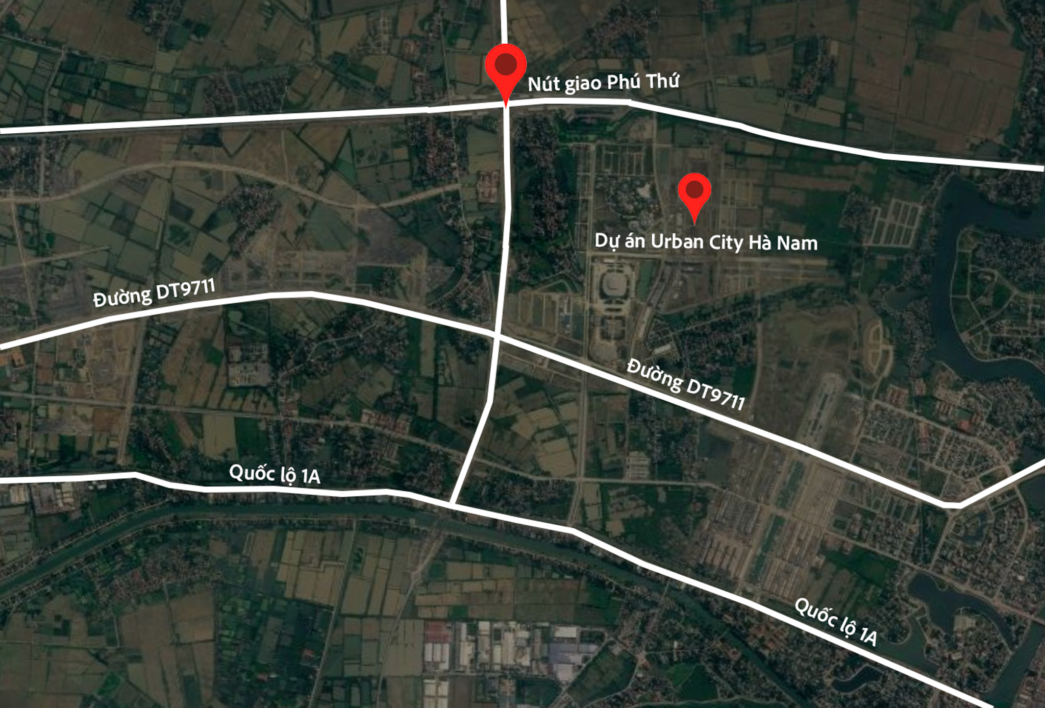 Toàn cảnh nút giao có tốc độ cao nhất Việt Nam: 1.400 tỷ vốn mồi khơi thông đại dự án 35.000 tỷ của Sun Group - Ảnh 1.