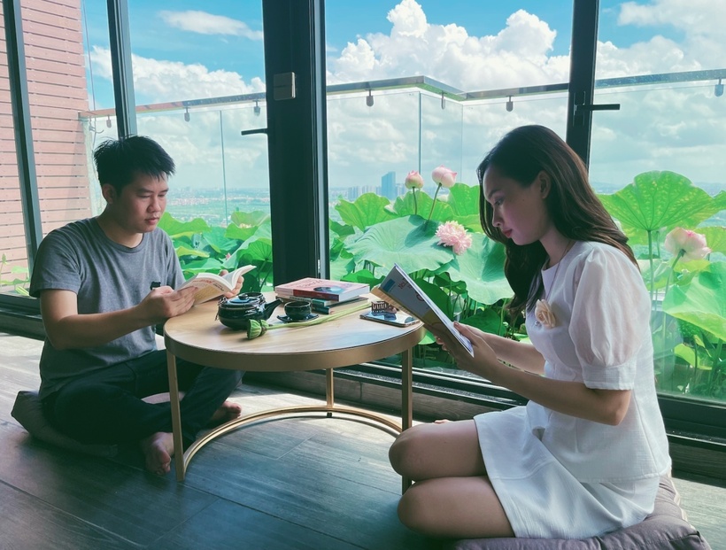 Cận cảnh khu vườn "trong mơ", được đầu tư hơn 3 tỷ đồng trên sân thượng tầng 30 tại Hưng Yên- Ảnh 11.