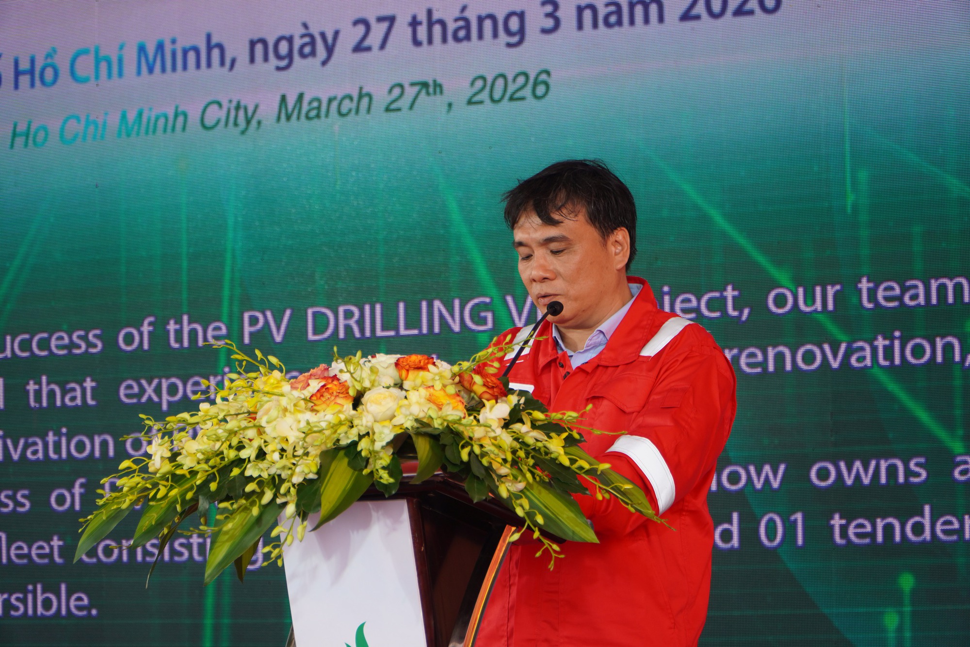 Giàn khoan PV DRILLING IX: Bước tiến mới trong ngành khoan Dầu khí tại TPHCM - Ảnh 1. Giàn khoan PV DRILLING IX: Bước tiến mới trong ngành khoan Dầu khí tại TPHCM - Ảnh 1.