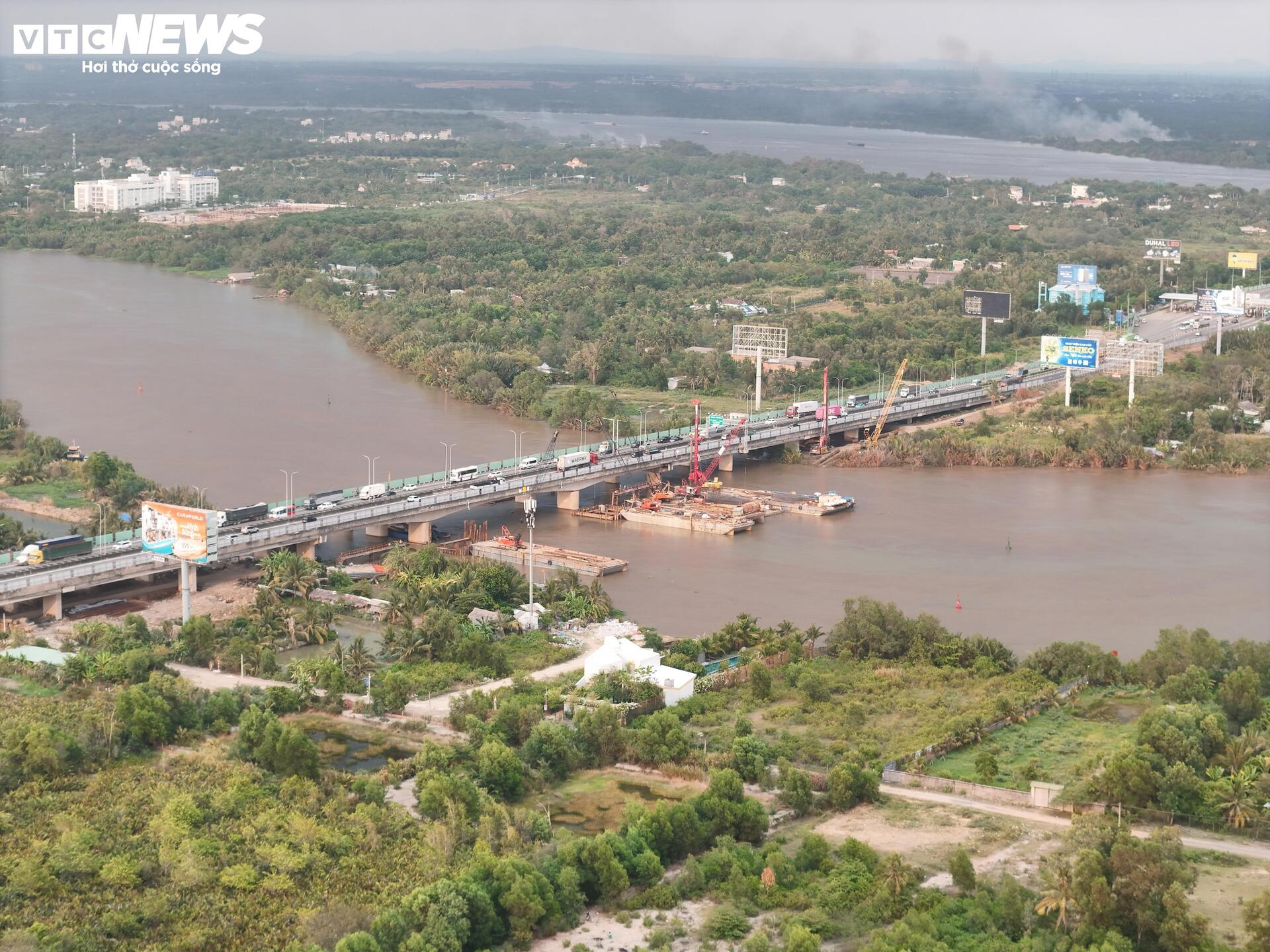 Cận cảnh cao tốc TP.HCM - Long Thành sau hơn nửa năm thi công mở rộng- Ảnh 10.