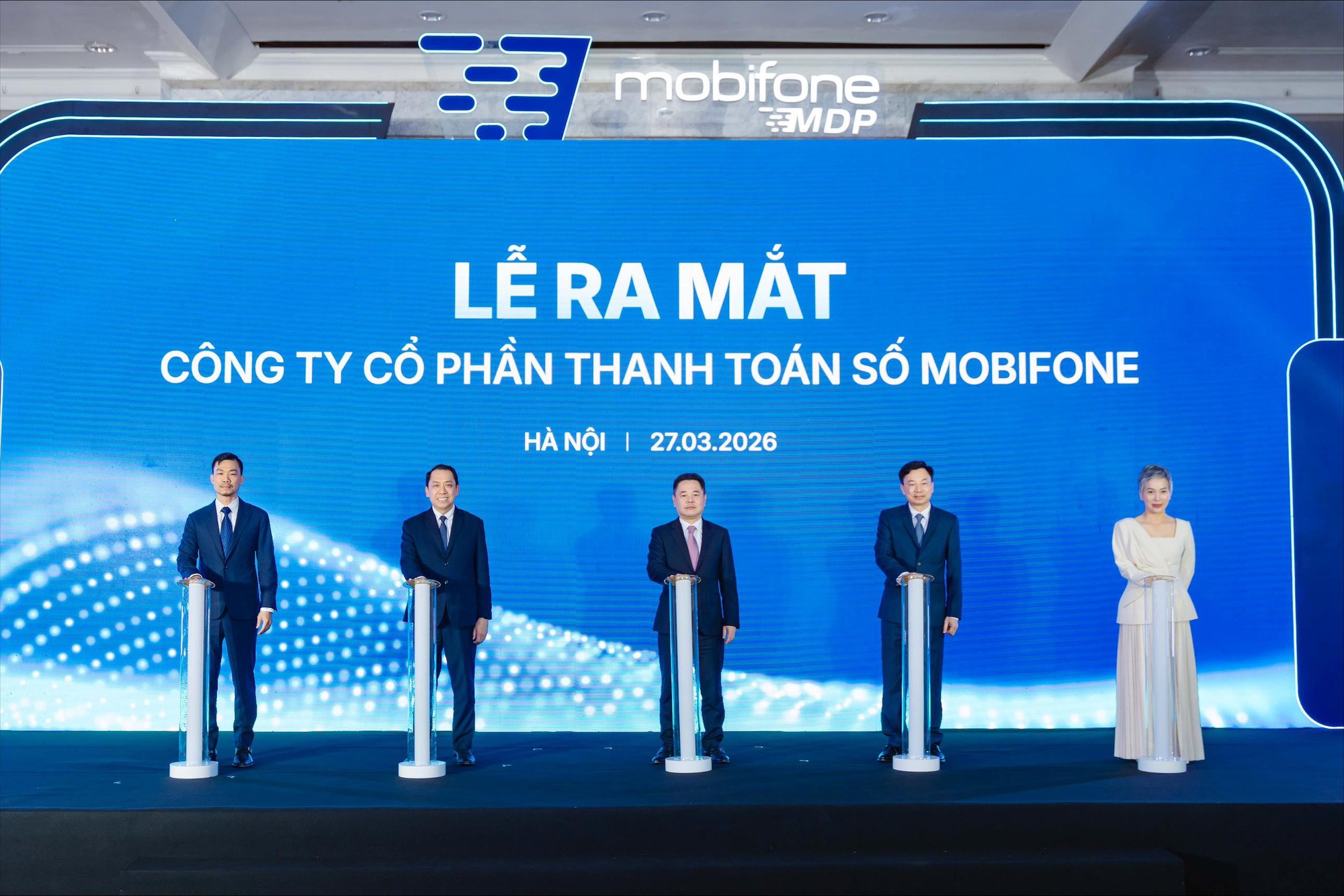Công ty CP Thanh toán số MobiFone - MDP chính thức ra mắt, định hình hạ tầng thanh toán số thế hệ mới tại Việt Nam - Ảnh 1.