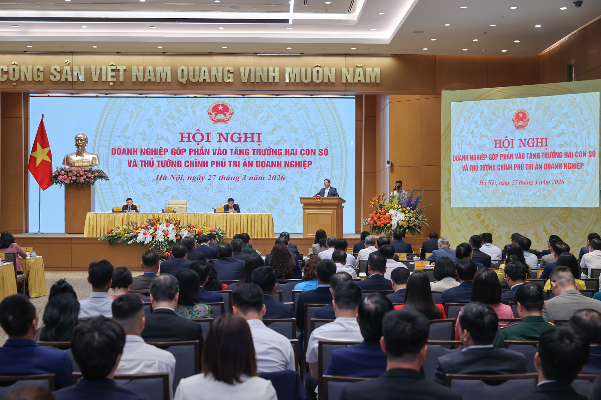 TỔNG THUẬT: Hội nghị "DOANH NGHIỆP GÓP PHẦN VÀO TĂNG TRƯỞNG 2 CON SỐ và THỦ TƯỚNG CHÍNH PHỦ TRI ÂN DOANH NGHIỆP" - Ảnh 4.