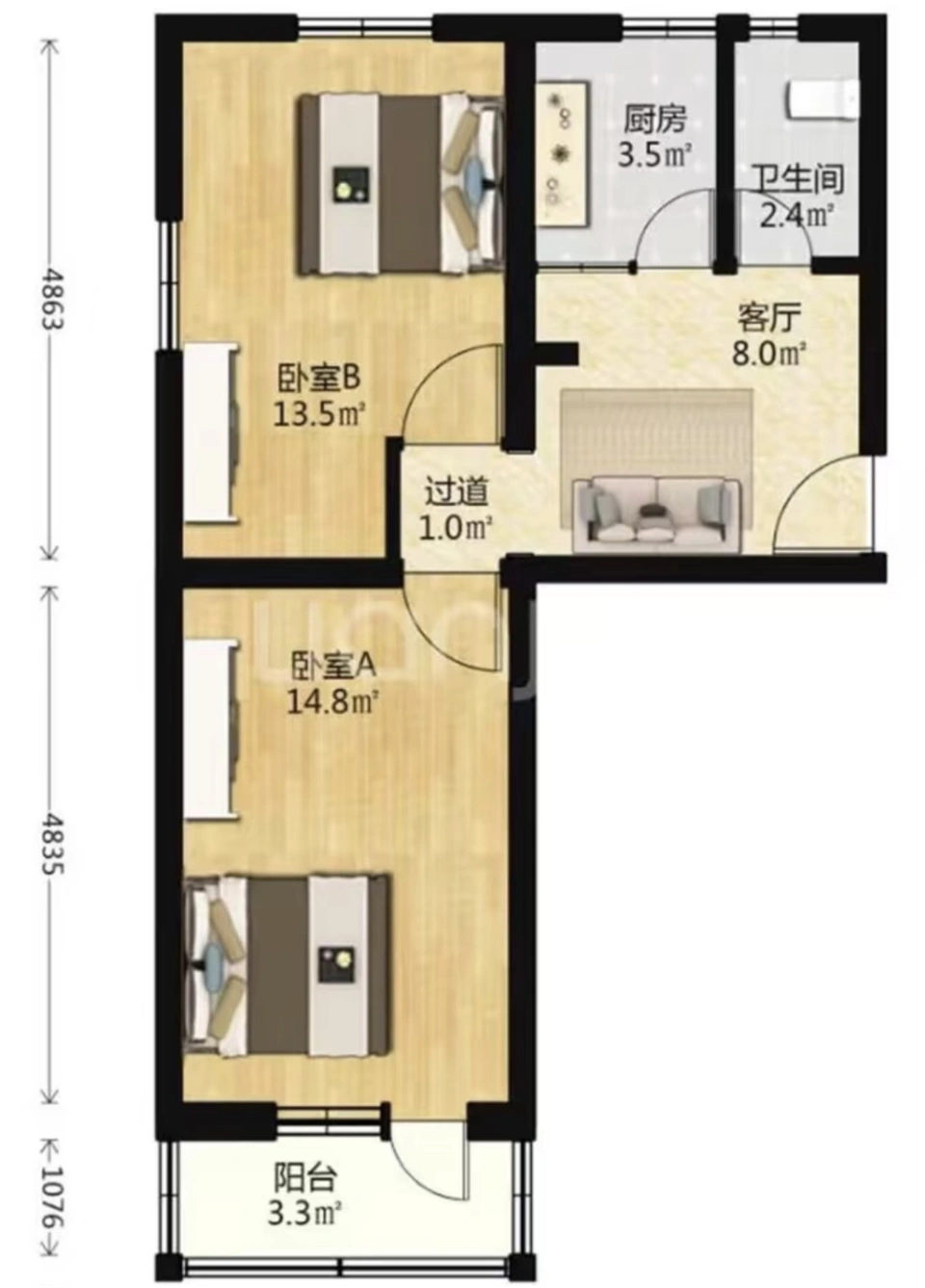 1 thanh niên cải tạo căn hộ "cán dao" thành tổ ấm nghệ như ảnh Pinterest, góc nào cũng đáng ngắm- Ảnh 2.