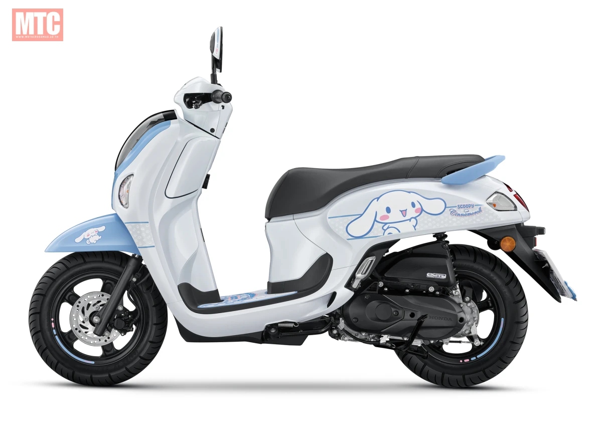 Honda Scoopy Cinnamoroll 2026 gây sốt với thiết kế “cute lạc lối”, bản giới hạn 2.000 chiếc khiến giới trẻ săn lùng - Ảnh 6.