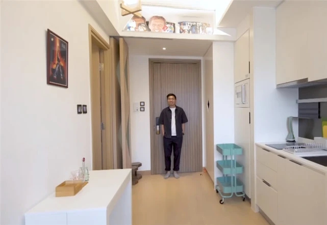 Cặp đôi sống trong căn hộ 32m² ở HongKong: Vắt óc nghĩ cách bài trí, không dám lãng phí 1 centimet nào- Ảnh 4.