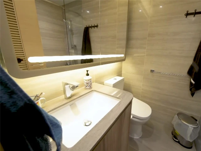 Cặp đôi sống trong căn hộ 32m² ở HongKong: Vắt óc nghĩ cách bài trí, không dám lãng phí 1 centimet nào- Ảnh 12.