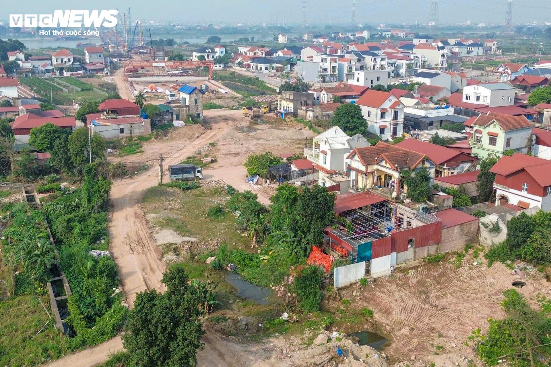 Cầu 4.900 tỷ vượt sông Hồng nối Hà Nội - Hưng Yên đang được thi công ra sao?- Ảnh 9.