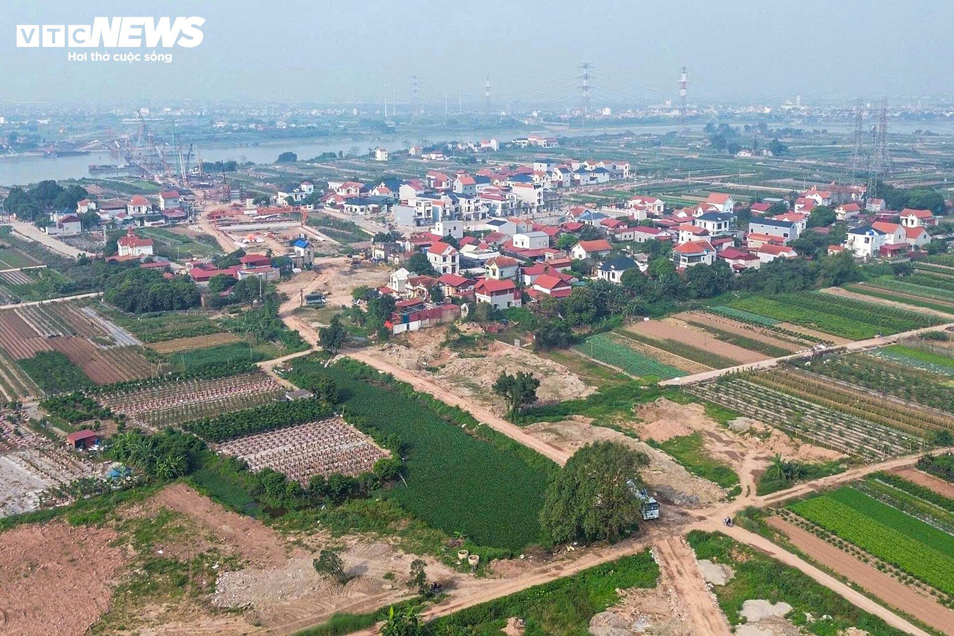 Cầu 4.900 tỷ vượt sông Hồng nối Hà Nội - Hưng Yên đang được thi công ra sao?- Ảnh 12.