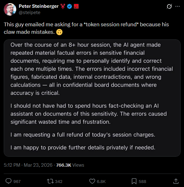 Người dùng ngao ngán: "Bắc thang lên hỏi ông trời, tiền đem cho AI có đòi được không?"- Ảnh 1.